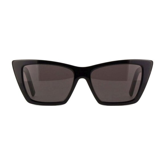 NEW SL 276 MICA 032 SAINT LAURENT SUNGLASSES WOMEN BLACK CAT EYE EYEWEAR SL276 - Picture 2 of 6